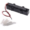 thumbnail image 2 of 1 Set P Bass Pickup Humbucker Pickup for 4 String P Bass Guitar Part & 1 Set Pro Electric Bass Open Type Noiseless Bridge Pickup for 4 String Jazz Bass Style,Black 95X18.3Mm, 2 of 7