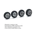thumbnail image 4 of Vogacara Paquete de 4 1/28 Coches de control remoto Actualizaciones Neumáticos Ruedas Neumáticos de estilo de coche Kits de construcción modelo Tipo 1 Vogacara FN009857-01, 4 of 6