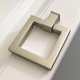 thumbnail image 4 of 2 Uds es Cuadrados de Anillos, es, es de Puerta de Armario, es, es de Tocador, es para Cajones para Mueble perfecl anillo de caída de latón tira de la manija, 4 of 8