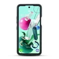 thumbnail image 4 of Splash Hybrid Case for Cricket Grand Lg K92 5G - Highly Transparent Clear / Black, 4 of 9