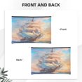 thumbnail image 2 of Cauagu Sailing Ship Ocean Sunset for Tyvek Makeup Bag,Reusable Travel Cosmetic Bag Women Organizer Toiletry Bag Birthday,Gifts for Women Girlfriend Mom Teacher 6.5’’*8.9’’, 2 of 7