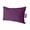 Dark Purple, variant on Dark Brown Outdoor Pillows for Chaise Lounge Chair Waterproof Lumbar Pillows with Insert&Strap Beach Headrest Pillow Vintage Country Monochrome Chocolate Color Pillow for Patio Pool 11"x16"
