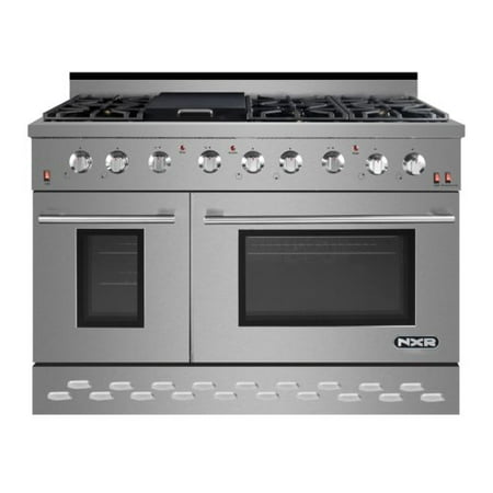 - NXR Professional Ranges 48'' 7.2 cu ft. Free-standing Gas Range with Griddle