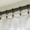 thumbnail image 2 of Umbra 245992-038 1 in. Steel Cappa Clip Rings, Matte Black, 2 of 3