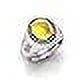 thumbnail image 4 of Pukhraj Ring 12.25 Ratti 12.00 Carat Certified Aaa++ Quality Natural Yellow Sapphire Pukhraj Gemstone Ring For Men And Women'S-B0CV1Q, 4 of 4