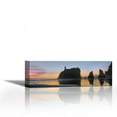 thumbnail image 1 of Abby Island and seastacks at sunset, Ruby Beach, Olympic NP, Washington - Contemporary Fine Art Giclee on Canvas Gallery Wrap - wall décor - Art painting - 27 x 9 Inch - Ready to Hang, 1 of 2
