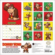 Donkey Kong 2027 Wall Calendar, (Paperback)