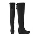 thumbnail image 5 of Dream Pairs Women's over-the-knee wedge heel boots, 5 of 5