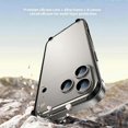 thumbnail image 4 of For iPhone 17 Pro Case Hollow Heat Dissipation Silicone Metal Bumper Phone Cover, 4 of 5