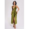 thumbnail image 1 of Vestido a media pierna con aberturas en terciopelo tomillo de bellabarnetten, 1 of 6