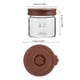 thumbnail image 2 of Transparent Glass Storage Jar with Silicone Seal Lid for Storage, 2 of 5