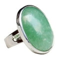 thumbnail image 1 of Anillos de piedras naturales Perfecl Compromiso con piedra natal Verde, 1 of 5