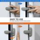 thumbnail image 3 of Refrigerator Lock, Fridge Freezers Door Lock With Strong Adhesive S202412279598, 3 of 4