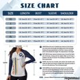 thumbnail image 7 of Jeiento Women's Golf Shirts, Moisture Wicking Paw Flag Athletic Tops, Long Sleeve V Neck Sun Protection Apparel for Daily Sports, 7 of 7