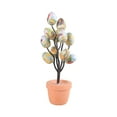 thumbnail image 3 of veasfak Easter Egg Foam Vase Artificial Flower for Holiday Wedding Table Centerpiece F, 3 of 9