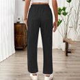 thumbnail image 3 of HOOJT Clearance!High Waisted Jogger For Women Stripe Side Drawstring Lightweight Workout Sweatpants Athletic Joggers Pants, 3 of 7