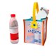 thumbnail image 2 of La bolsa de asas, bolsa de asas de la flor Bolsa de asas transparente transparente Bolso del PVC Diseño exquisito, 2 of 8