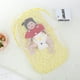 thumbnail image 5 of Cuna portátil para bebé con mosquitero plegable y base acolchada, ideal para recién nacidos hasta 18 meses, color amarillo., 5 of 6