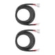 thumbnail image 3 of Cable extensor de arnés de cableado de extensión de 2 piezas para reparación de motocicletas de automóviles, 3 of 9