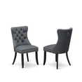 thumbnail image 6 of Luxe by East West Furniture 9 Pieces Dining Table Set a Rectangle Table and 8 Dining Chairs, 6 of 7