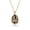Black, variant on Pendant Necklace, Enamel Zircon Egg Glamour Adjustable Lady Festival Chain, For Celebration Banquet Daily Casual Spring Party Dress Up