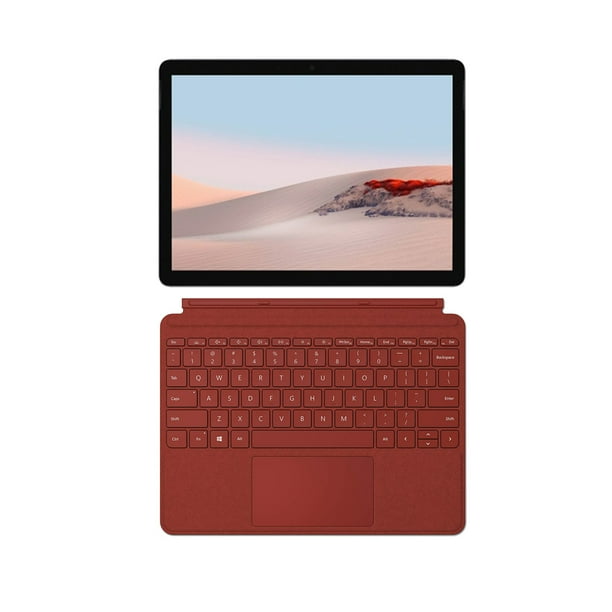 Microsoft Surface Go 2 10 5 19 X 1280 Touchscreen Tablet Intel Pentium 4425y 8gb Ram 128gb Ssd Webcam Wi Fi Usb C Bluetooth 5 0 Win 10 W Type Cover Poppy Red Walmart Com Walmart Com