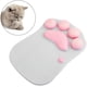 thumbnail image 2 of Alfombrilla ergonómica para mouse para juegos con soporte para muñeca, gel de silicona suave antideslizante Reposamuñecas para mouse de oficina Cojín para muñeca de gato de dibujos animados cómodo par Namotu LKX-1310-2, 2 of 6