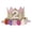 RGB 2, variant on Anvazise Baby Girl Crown Letter Shiny Sequins Flower Headwear Birthday Festival Headband Pink 2
