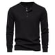 thumbnail image 2 of Blusas y camisas de manga larga y cuello redondo para hombre, pulóveres casuales, camisetas de manga larga y cuello redondo, blusas para hombre., 2 of 5