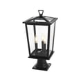 thumbnail image 2 of Elegant Lighting Cayman 7" Outdoor Pendant In Black, 2 of 7
