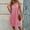 Beige, variant on Elvqul Womens Dresses Pullover Crew Neck Dresses Solid Cami Sleeveless Dresses for Women Summer