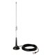 thumbnail image 1 of Antena CB Cobra HG A1000 con soporte magnético de 18,5 pulgadas, color negro, 1 of 7