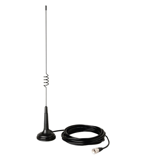 Antena CB Cobra HG A1000 con soporte magnético de 18,5 pulgadas, color negro