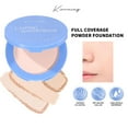 thumbnail image 2 of Oil Control Matte Face Powder Long Lasting Flawless Setting Powder Face Makeup With Mirror 3 Colors, 2 of 7