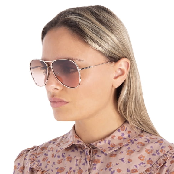 Salvatore Ferragamo SF268S 795 Women's Full Rim Aviator Sunglasses