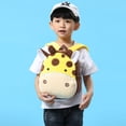 thumbnail image 5 of JM Lindo personaje Kindergarten Schoolbag Set Doble hombro Niños Schoolbag Mochila de felpa Bolsa de educación de la primera infancia para niños de 2-4 años JM, 5 of 5