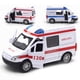 thumbnail image 5 of Ambulancia, coche de policía, camión de bomberos, juguete de regalo para niños con luz y sonido simulado de retroceso de Welling, 5 of 8