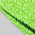 thumbnail image 5 of HOWPAY Swim Trunks Men Summer Hawaiian Print Quick Dry Elastic Waist Drawstring Beach Shorts with Pockets Casual Loose Fit Swimwear Green L, 5 of 7