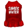 thumbnail image 4 of Halloween Pet Dog  Cat Dress Screen Printed, "Zombie Hunter", 4 of 10