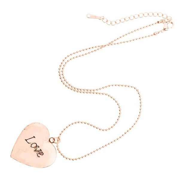 Collar de Corazón Jinwen Mini Amor Joyería Colgantes