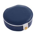 thumbnail image 1 of Mini estuche de joyería de viajes Joyero de almacenamiento portátil para mujeres cuero para chicas PU para de pulseras anillos aretes niñas Azul, 1 of 10