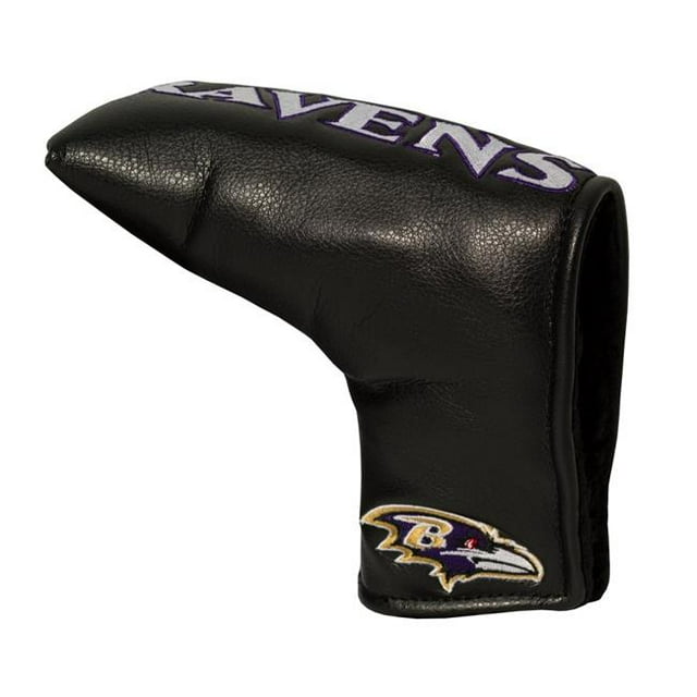 Team Golf 30250 Baltimore Ravens & Vintage Blade Putter Cover