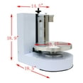 thumbnail image 2 of PreAsion Cake Cream Spreading Coating Smearing Machine for 4-12inch Cakes Adjustable Rotating Speed White, 2 of 8