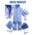 thumbnail image 2 of Arctic Hero Kids Snowsuit - Boys & Girls Waterproof Jumpsuit Winter Pram Ski Suit Coveralls (2T-10), 2 of 7