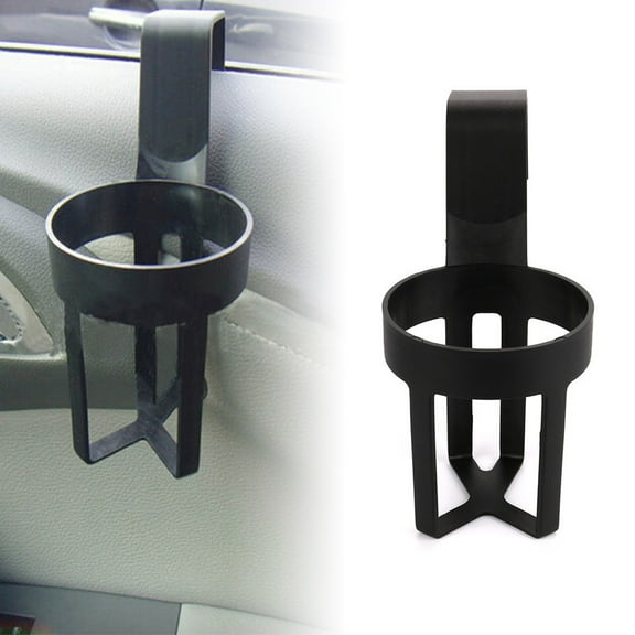 Anvazise Universal Car Vehicle Door Mount Drink Cup Water Bottle Can Holder Stand Rack Black One Size