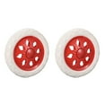 thumbnail image 2 of tooloflife 1/2 Pcs Shopping Cart Wheels Trolley Caster 6 inch Dia Hot Wheel Hub Design Red/Black/Blue/Yellow, 2 of 5