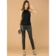 thumbnail image 3 of INSPIRE CHIC Camiseta sin mangas con cuello halter y lentejuelas sin mangas para mujer Negro XS, 3 of 6