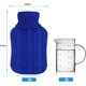 thumbnail image 3 of Hot Water Bottles, 2L Hot Water Bag Cover,Hot Water Bottles with Covers 2 Pack for Pain Relief,Gray+Blue, 3 of 5