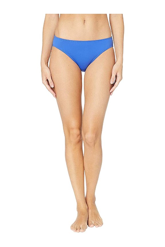 Women's Blue Nylon Hipster Swimwear Bottom 16