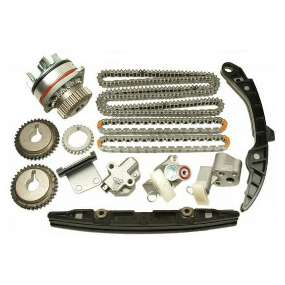 Timing Chain Kit - with Water Pump - Compatible with 2003 - 2007 Infiniti G35 3.5L V6 VQ35DE 2004 2005 2006